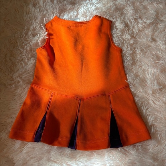 Adidas Kids Clemson Orange and Purple Cheerleader Outfit Dress 24 Mos Tigers - Picture 5 of 5